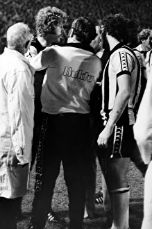 Rocks Prints: Newcastles Mike Mahoney (Mick Mahoney) UEFA cup tie 1st round, 1st leg