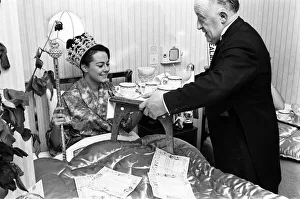 Miss World Prints: Newly crowned Miss World 1964, Ann Sidney of the United Kingdom