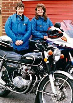 Motorcycles0414 Prints: Newlywed teacher Dot Redshaw has a double aim close to the heart of every serious biker