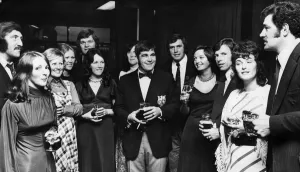 Dinner Prints: Newport Saracens honour British Lion Bobby Windsor, a former player member of the club