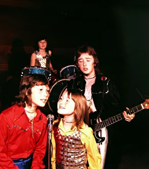 Nice Day - Pop Group seen here during rehearsals for the BBC television programme