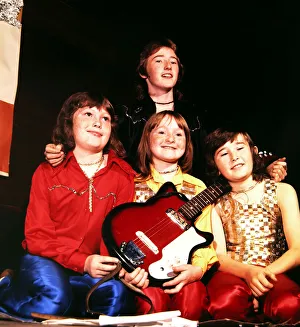Nice Day - Pop Group seen here during rehearsals for the BBC television programme