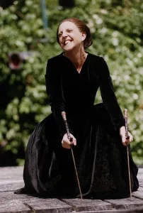 Nichola McAuliffe actress star of TVs Surgical Spirit in the role of Lady Macbeth in