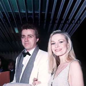 Nicholas Ball actor and Pamela Stephenson actress comedienne attending the British