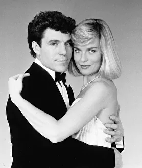 Nicholas Clay actor and Claire Oberman actress - May 1989 Dbase