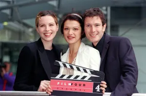 Nick Moran Actor October 98 With actress Kate Beckinsale