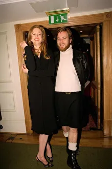 Nicole Kidmen actress November 1998 at the Evening Standard Theatre Awards at the Savoy