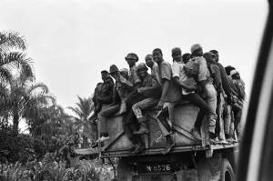 African Prints: The Nigerian Civil War, also known as the Biafran War endured for two and a half years