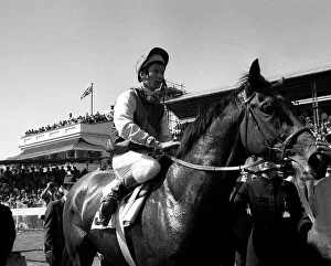 Racecourse Prints: Nijinsky with Lester Piggott after winning the 1970 Epsom Derby 3rd June 1970