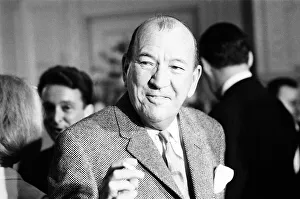 00976 Prints: Noel Coward Reception for cast members in Manchester where he celebrates two