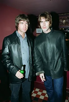 Brothers Prints: Noel Gallagher Singer September 1998 Oasis band member