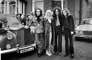 Noel Redding who played in the Jimi Hendrix experience band with bride Susan Fonsby