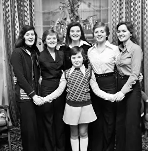 The Nolan sisters singers who are appearing on the Morecambe and Wise TV. show