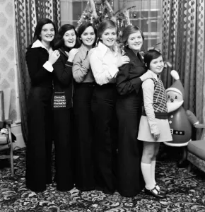 Idsarchivesmw Prints: The Nolan sisters, who are appearing on The Morecambe & Wise Show over Christmas