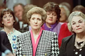 01390 Collection: Norma Major, wife of British Prime Minister, John Major at the launch of the Conservative