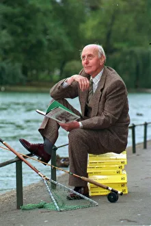 Fishing Rod Prints: NORMAN LUMSDEN, ACTOR, FAMOUS FOR THE YELLOW PAGES ADVERTS 07 / 11 / 1991