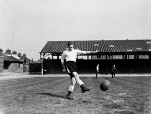 00571 Prints: Norman Plummer Leicester City reached the FA Cup final for the first time in their