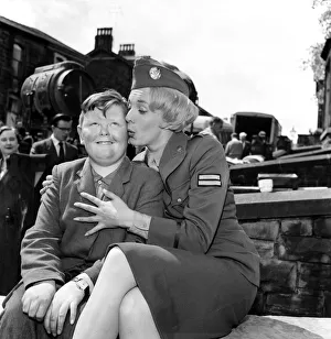 Norman Wisdom: General'Norman Wisdom arrives at his home town during