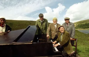 Piano Prints: Norman Wisdom in his role as Billy Ingleton the piano player in the BBC situation comedy