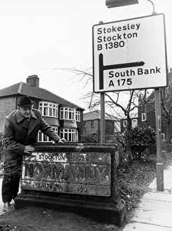 Normanby is in danger of disappearing as quickly as its solitary crumbling road sign