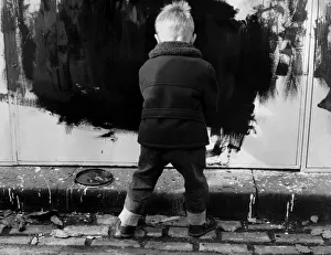 Darkness Prints: North East Festivals 3 year old Kevin Walker from Lemington