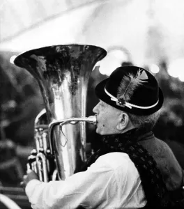 North East Festivals Playing away to keep himself warm is a member of the German