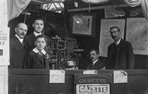 Journalism Prints: North Eastern Daily Gazette, Newspaper Offices in Zetland Road, Middlesbrough, Circa 1910