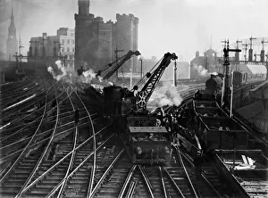 Tracks Prints: A North Mail'Picture Record of the beginning yesterday of a unique
