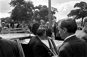 Northern Ireland August 1969. Reverend Ian Paisley seen here at Stormont