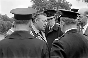 Northern Ireland August 1971. Ian Paisley and supporters march on Stormont