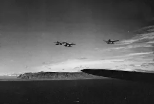 Northrop N-3PB Nomad seaplanes of the Royal Norwegian Naval Air Service on patrol