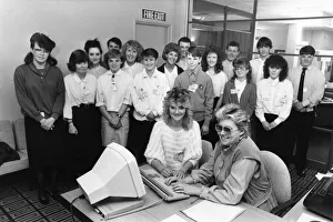 Apprentices Prints: Northumbria Ambulance Service Youth Training Scheme Trainees at the start of their course