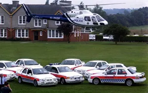 Flying Prints: Northumbria Police displays its high powered patrol cars to be used in the fight
