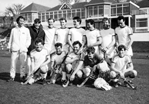 Hockey Prints: The Norton side which won the Durham and Northumberland Hockey League championship
