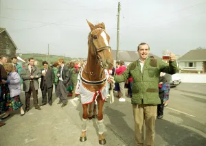 Nortons Coin, 100 / 1 winner of the 1990 Cheltenham Gold Cup