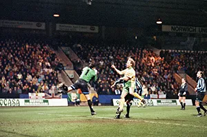 Norwich City 0 v Inter Milan 1 UEFA Cup Round 16 first leg at Bramall Lane