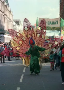 Customs And Prints: Notting Hill Carnival August 1989 Characters dressing up