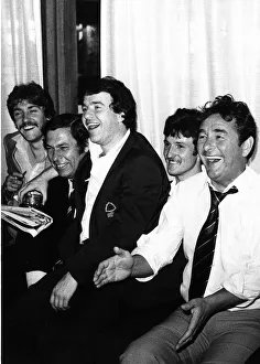 Nottingham Forest celebrate European Cup victory 1980 in Munich