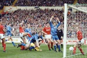 Zenith Data Prints: Nottingham Forest vs Southampton Zenith Data Cup final at Wembley 1992