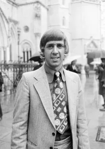 Notts County footballer Don Masson pictured outside the High Court in London for