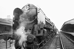 Number 34021 Dartmoor a Bulleid Pacific locomotive of the West Country Class