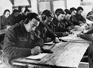 A number of Ant-Aircraft gunners who helped in the defence of britain during the
