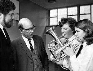 Former Prints: One of the numbers by the Northumberland Youth Brass Band at the Ashington Festival was