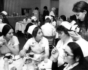 Canteen Prints: Nurses talk about the cost of meals for nurses at Gulson Road Hospital staff canteen