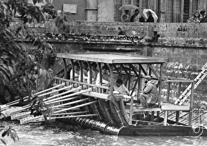 Oarsmen from Warwick University were sent to the galleys - to test out the design of an