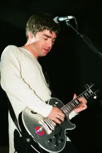 Oasis performing at the Metroradio Arena, Newcastle upon Tyne, United Kingdom