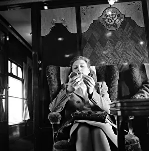 Oblivious to the Golden Arrow Pullman carOs exquisite bespoke marquetry