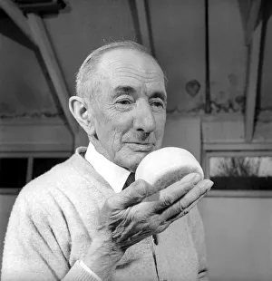 Occupation: Baker: Teddy Tonge - The muffin man of Reading seen here making