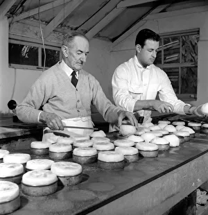 Occupation: Baker: Teddy Tonge - The muffin man of Reading seen here making