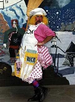 Bill Oddie Comedian and TV Presenter Stars as The Cook in Dick Whittington at the Shaw